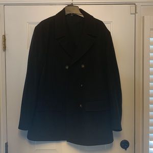 Lauren by Ralph Lauren Wool Overcoat